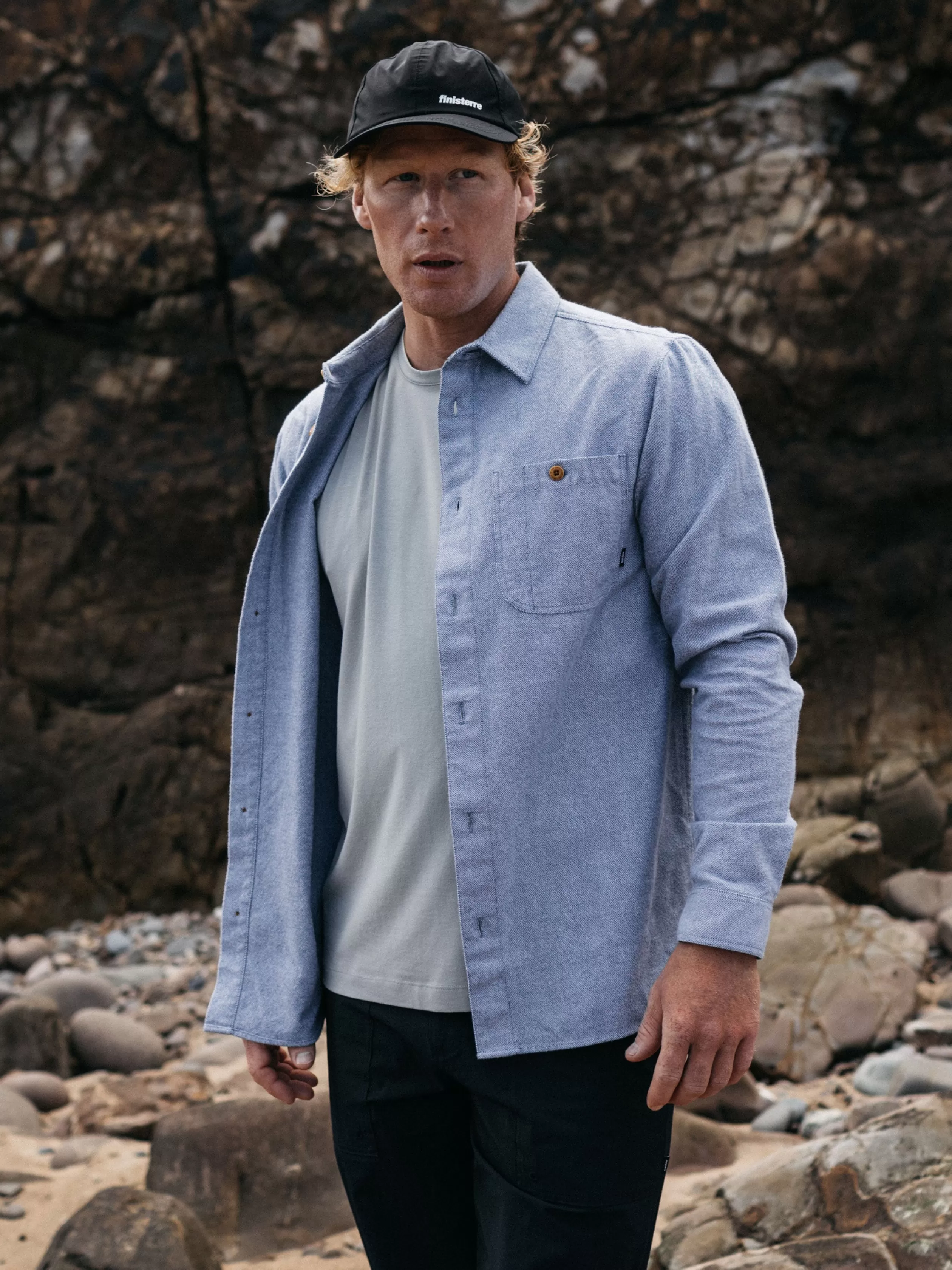 Finisterre 100% organic cotton shirt in < Shirts