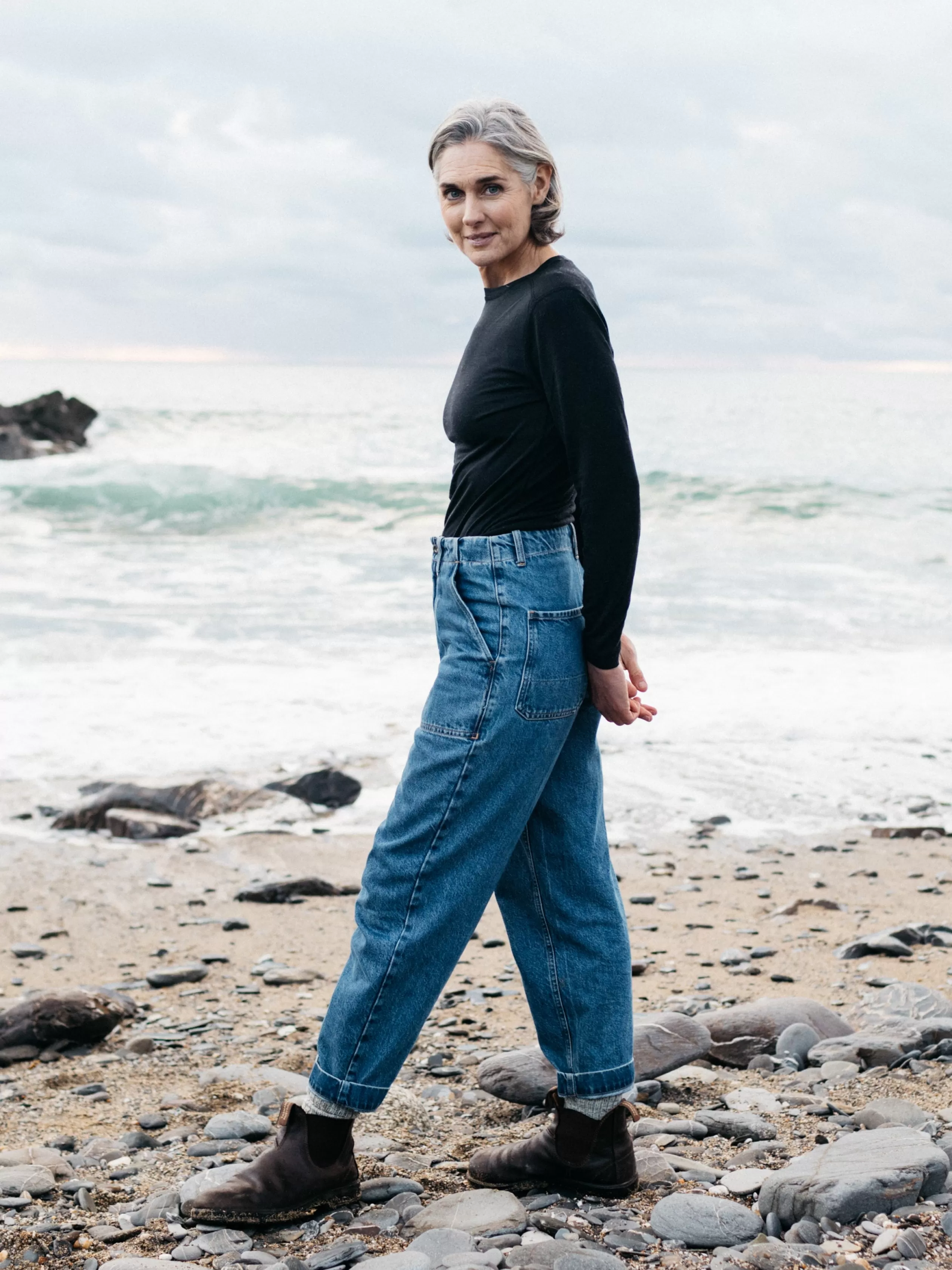 Finisterre Durable organic cotton jean in <Women Trousers & Leggings