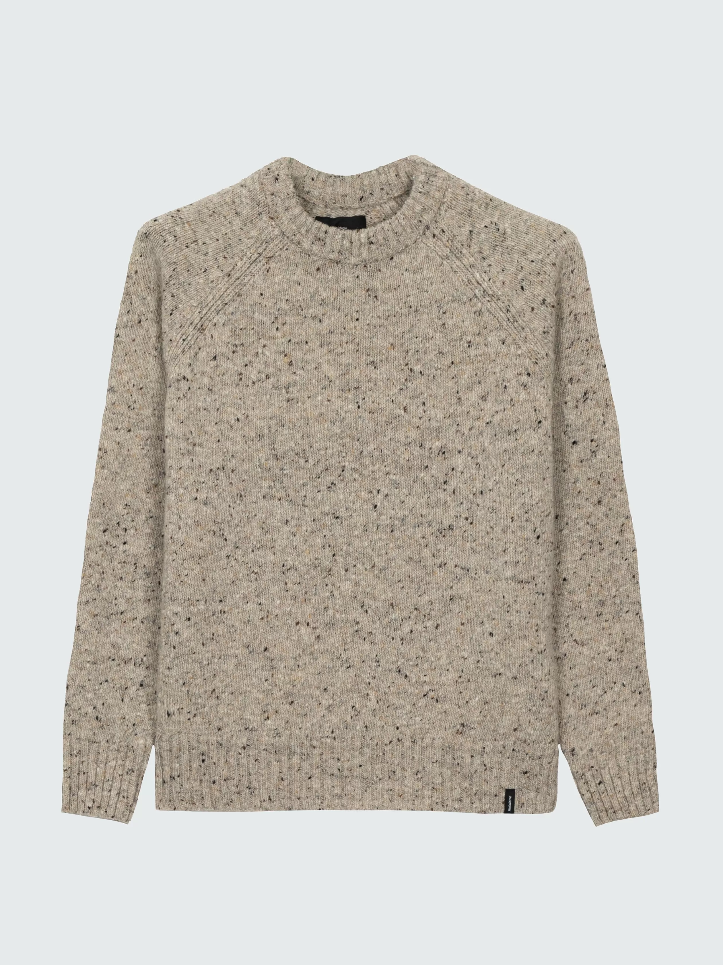 Finisterre Merino wool crew neck jumper in grey<Women Knitwear