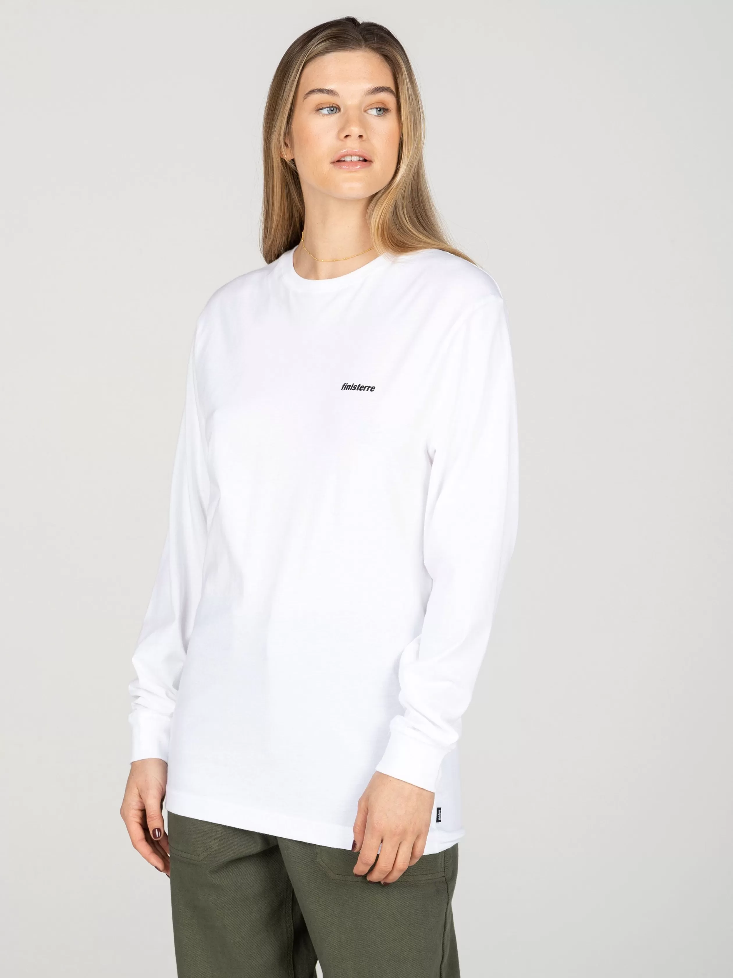 Finisterre Organic cotton long sleeved T-shirt in <Women Tops & T-Shirts