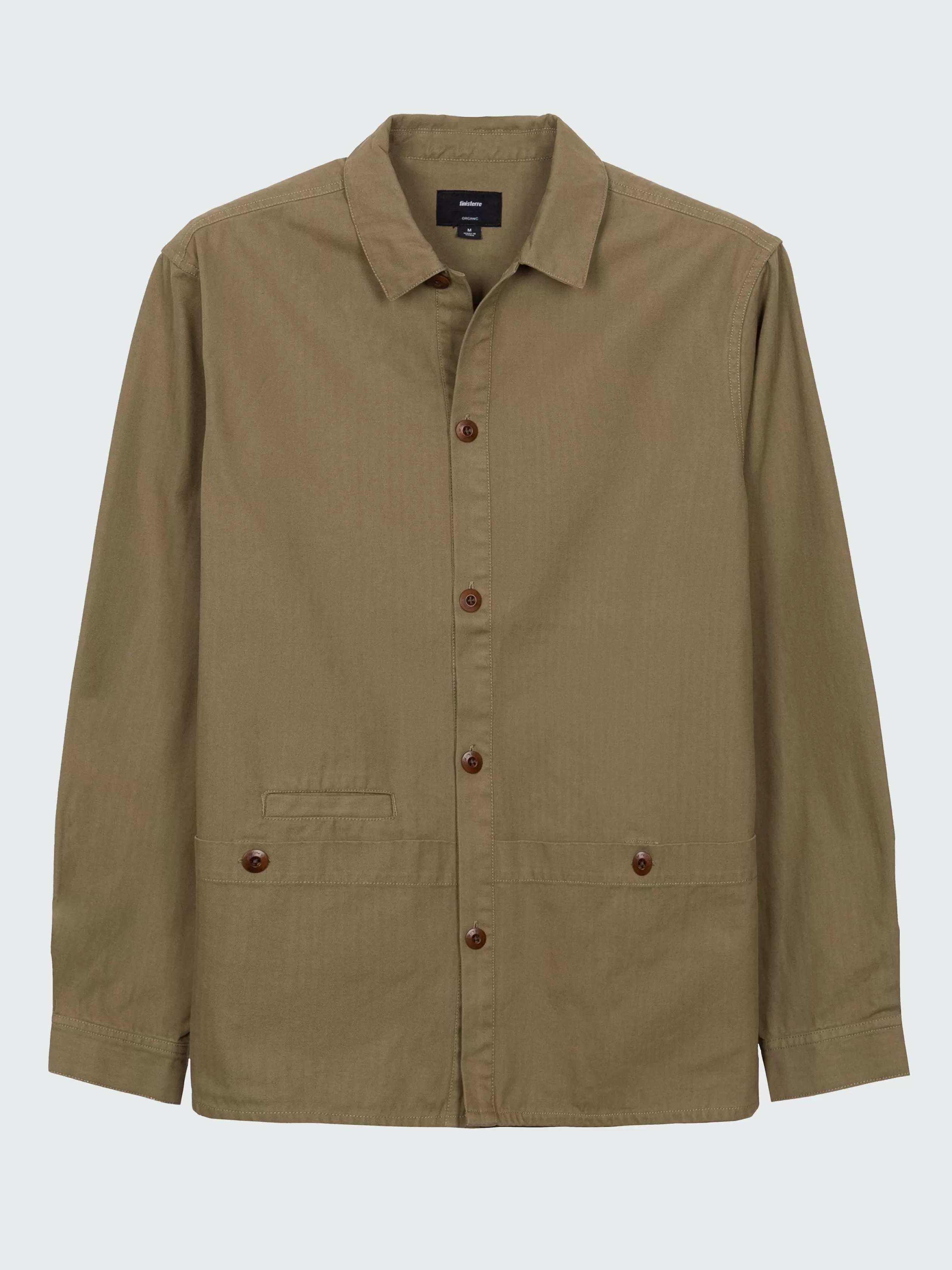 Finisterre Organic cotton work shirt in < Shirts