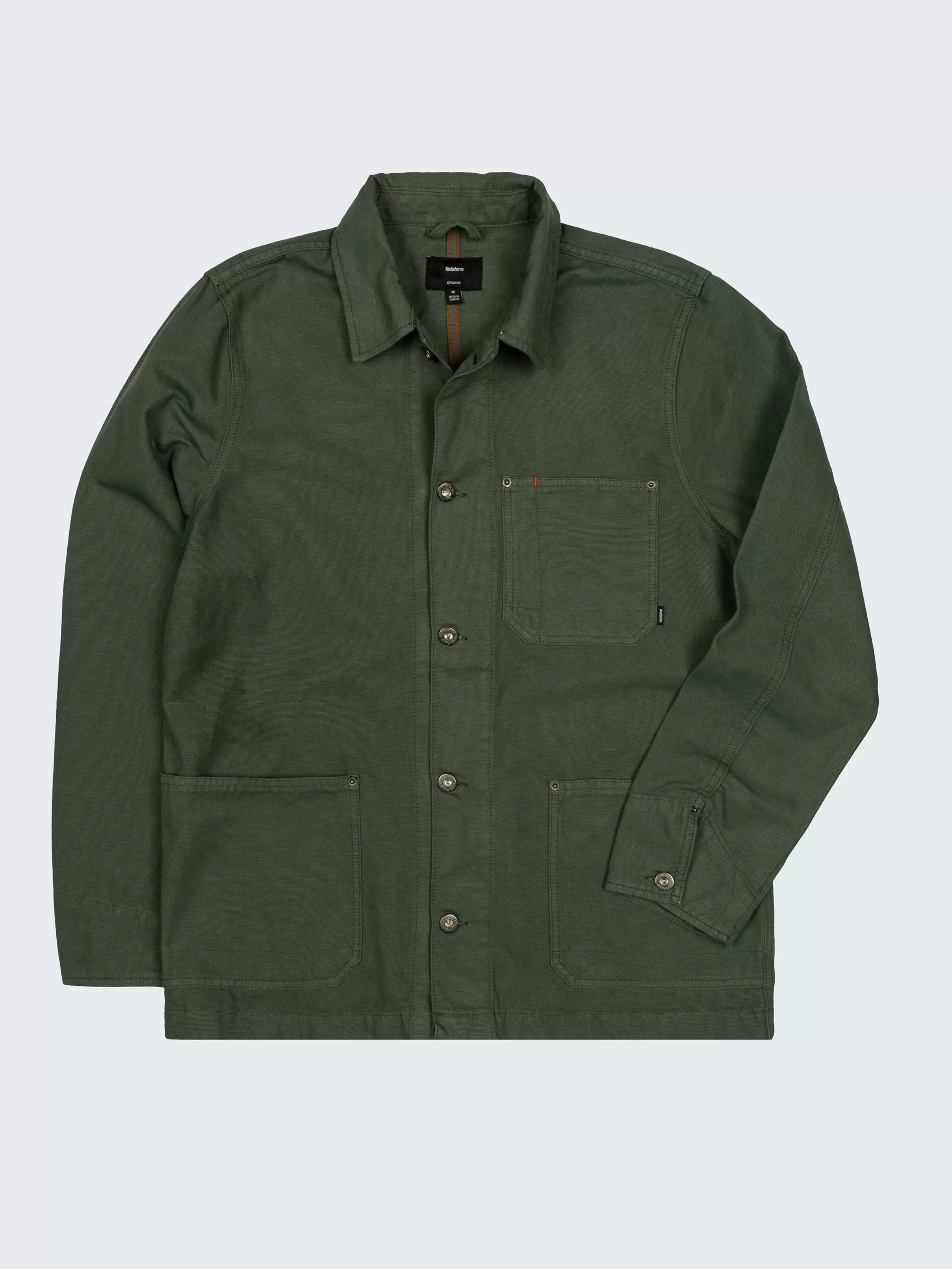 Finisterre Organic cotton workwear overshirt in < Jackets, Coats & Gilets