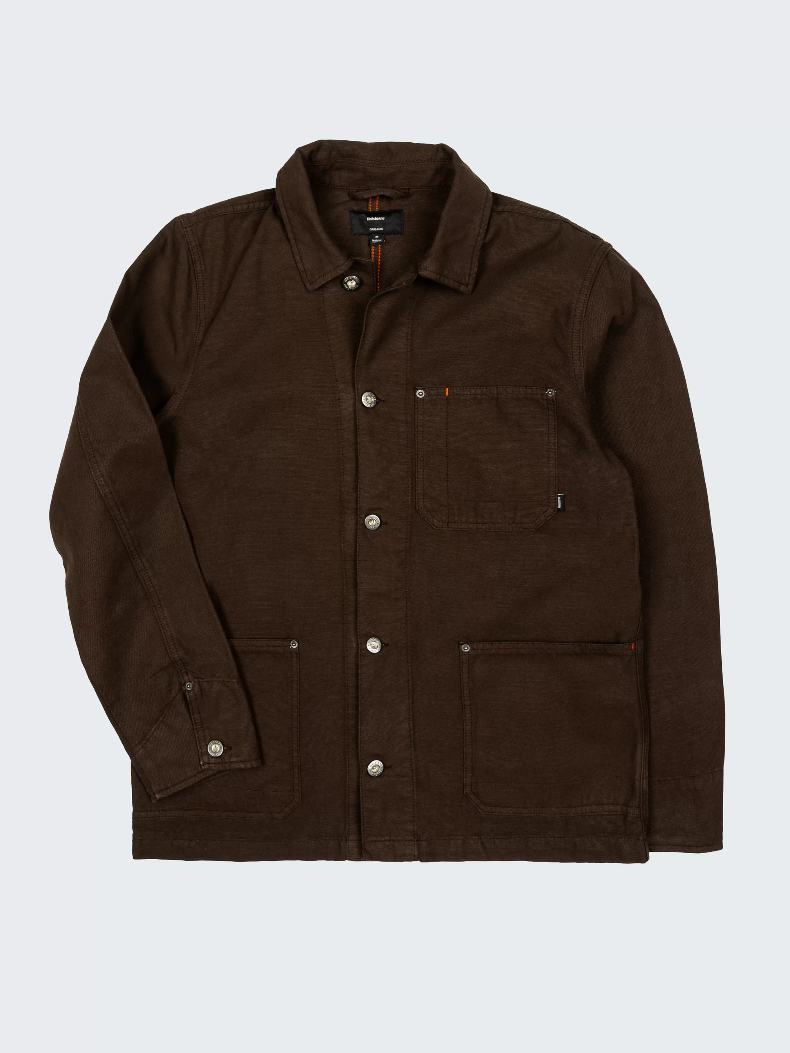 Finisterre Organic cotton workwear overshirt in < Jackets, Coats & Gilets