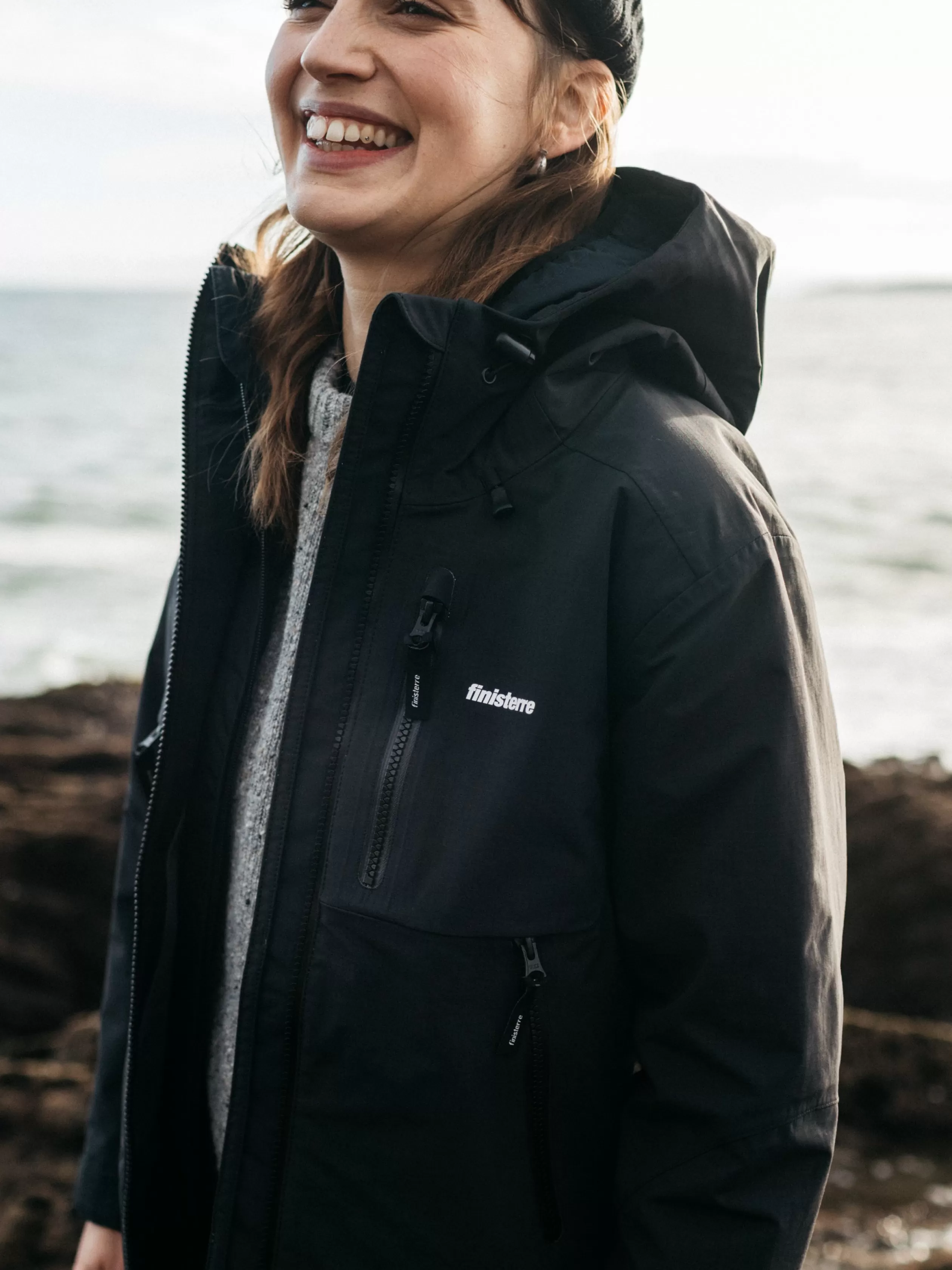 Finisterre Premium recycled breathable waterproof jacket in <Women Jackets, Coats & Gilets | Bestsellers