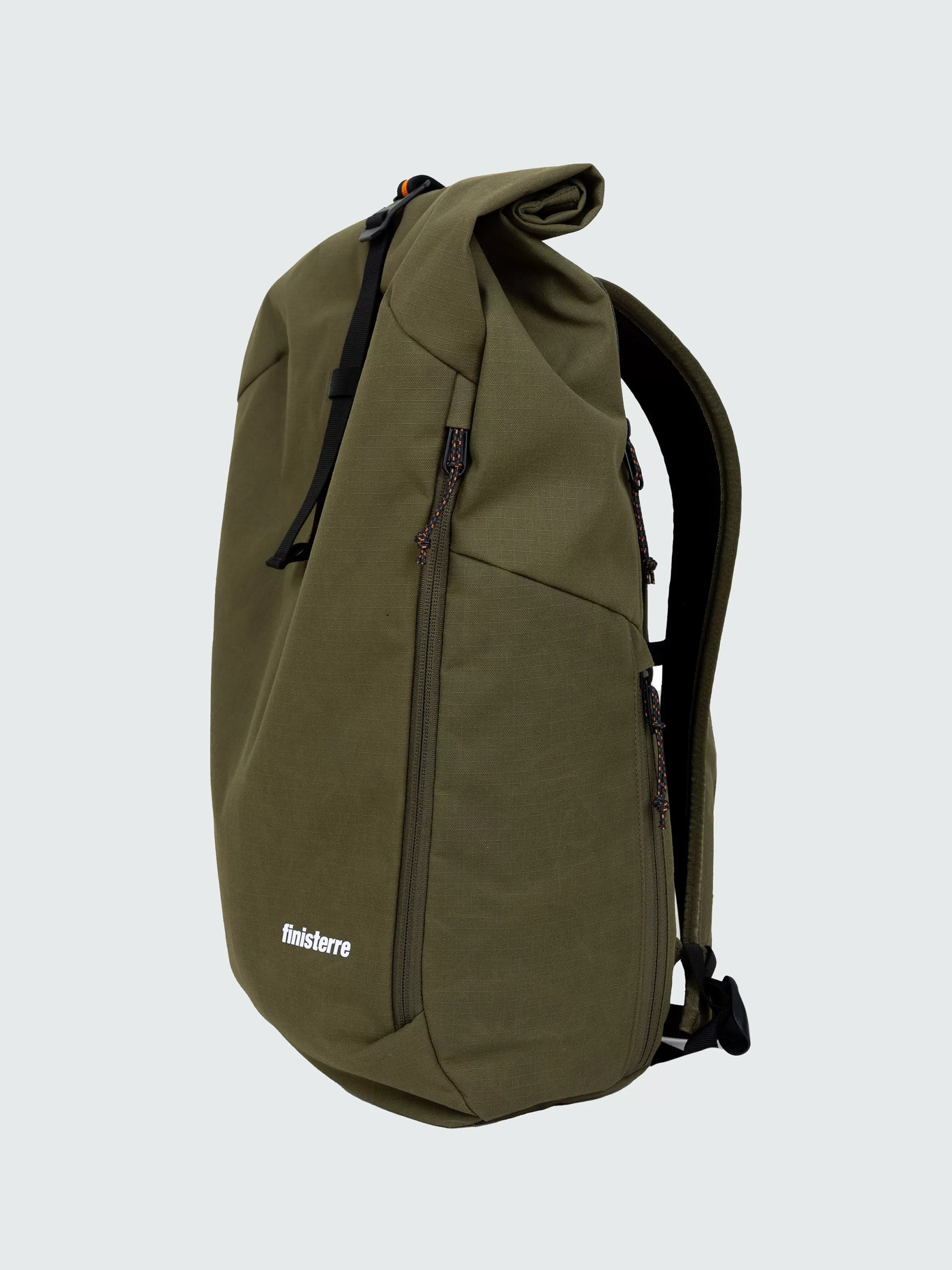 Finisterre Recycled 23L roll-top backpack in dark olive<Women Bags | Bags