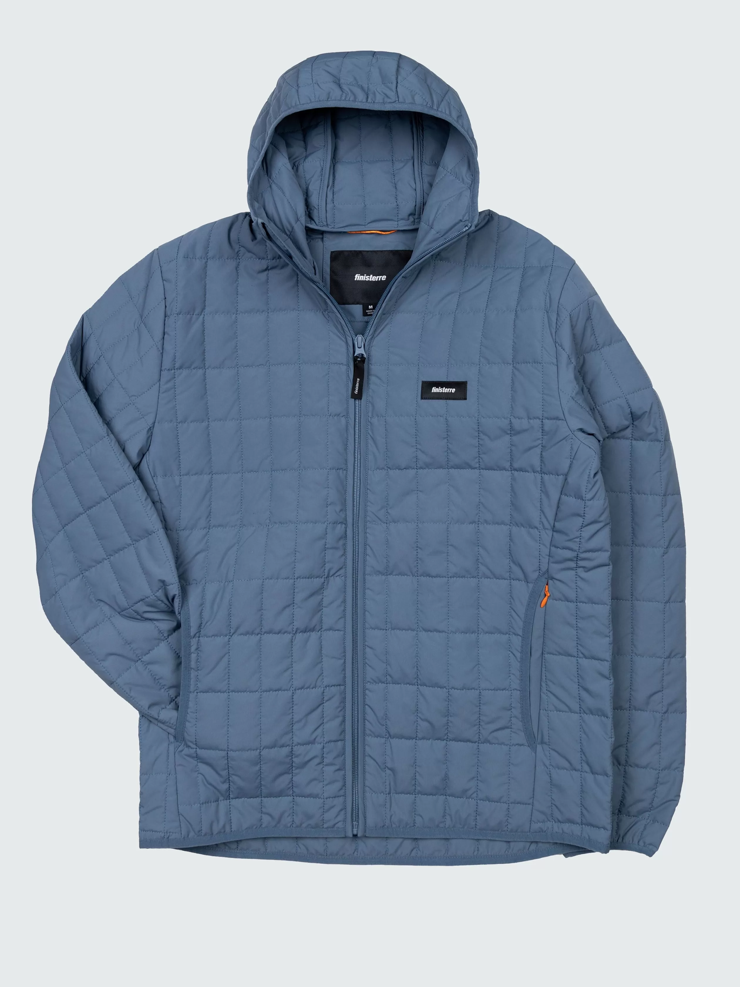 Finisterre Recycled lightweight hooded jacket in blue< Jackets, Coats & Gilets