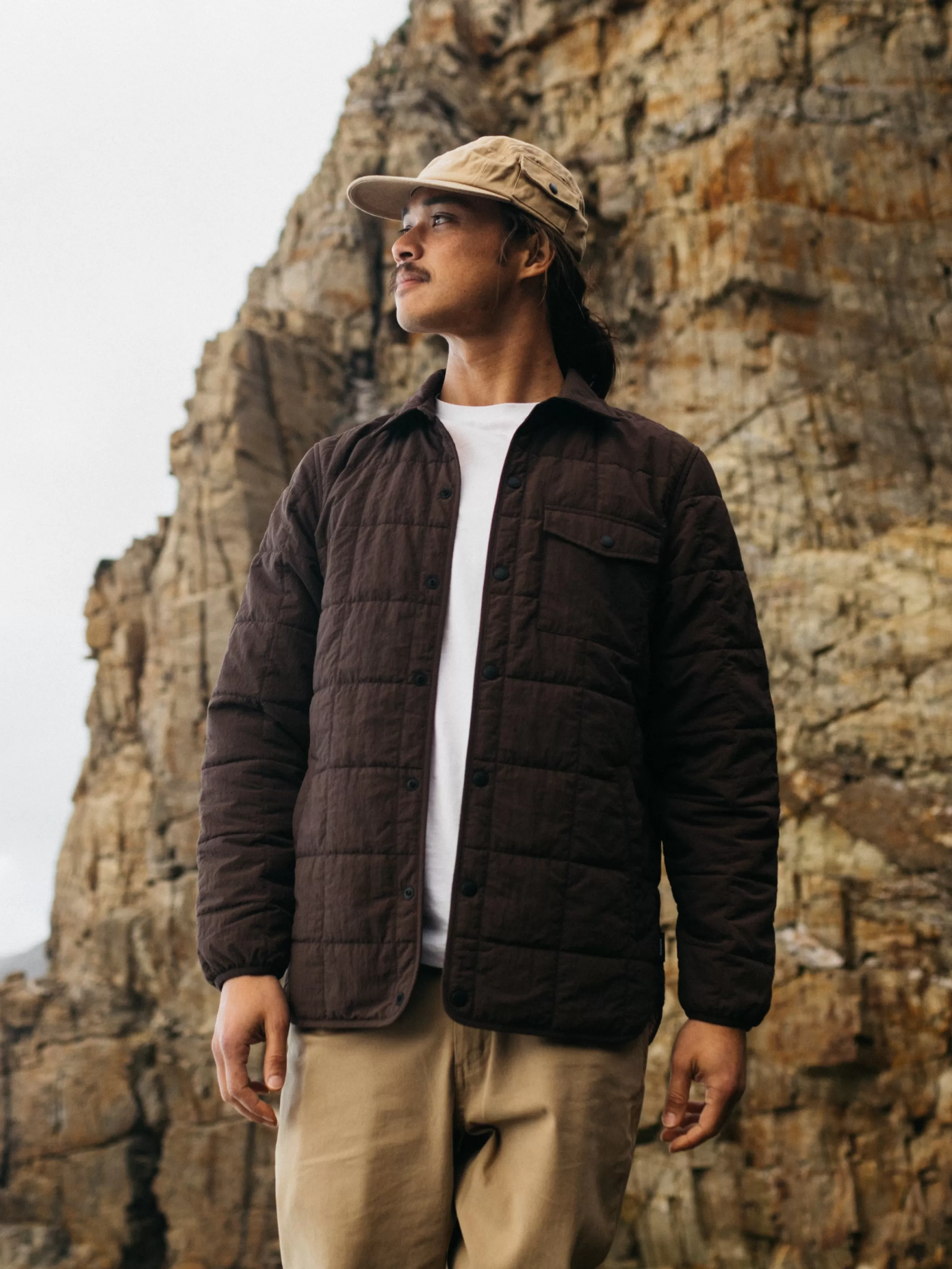 Finisterre Recycled lightweight insulated shirt in < Shirts | Jackets, Coats & Gilets