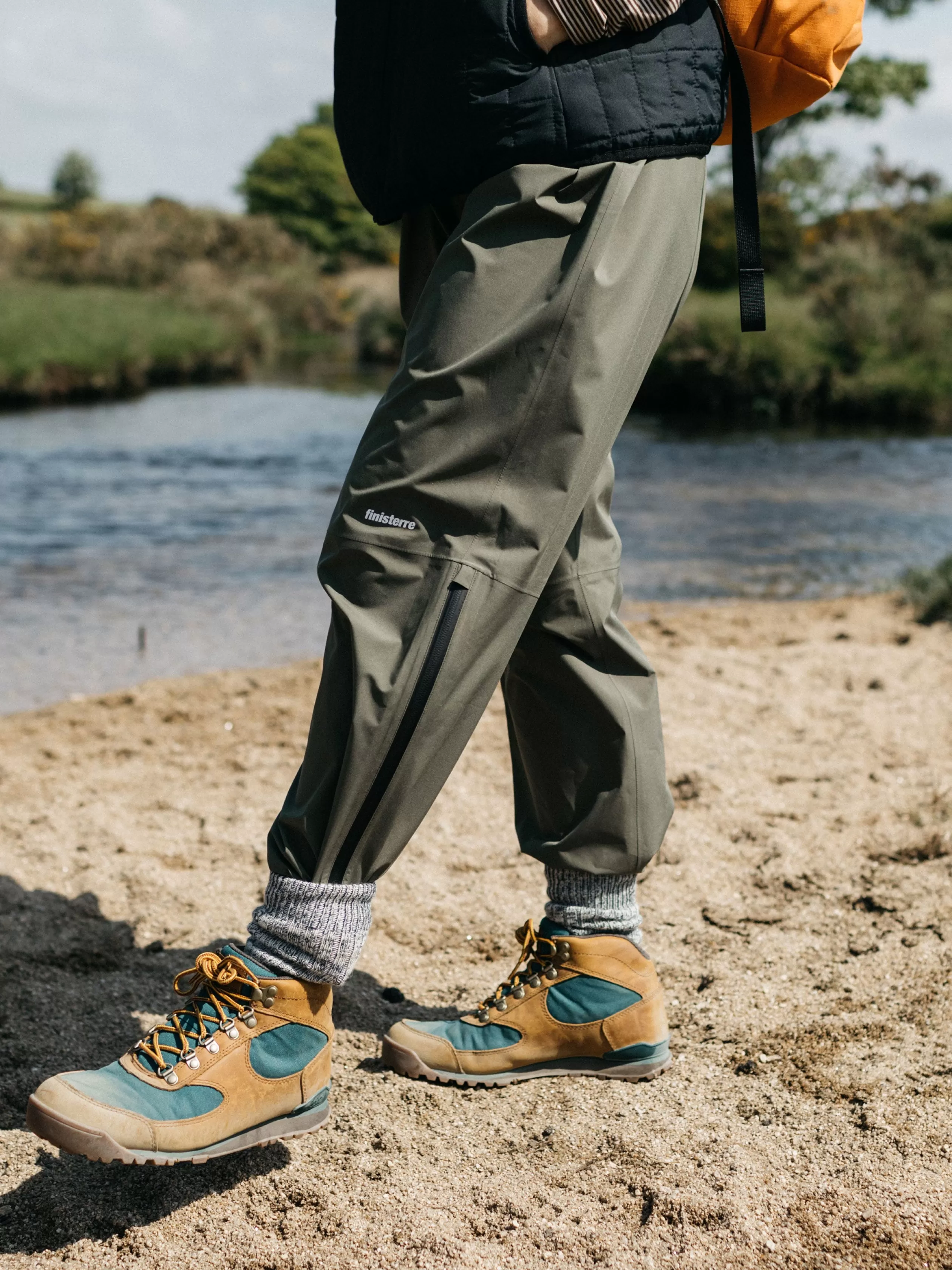 Finisterre Recycled lightweight waterproof trousers in <Women Trousers & Leggings