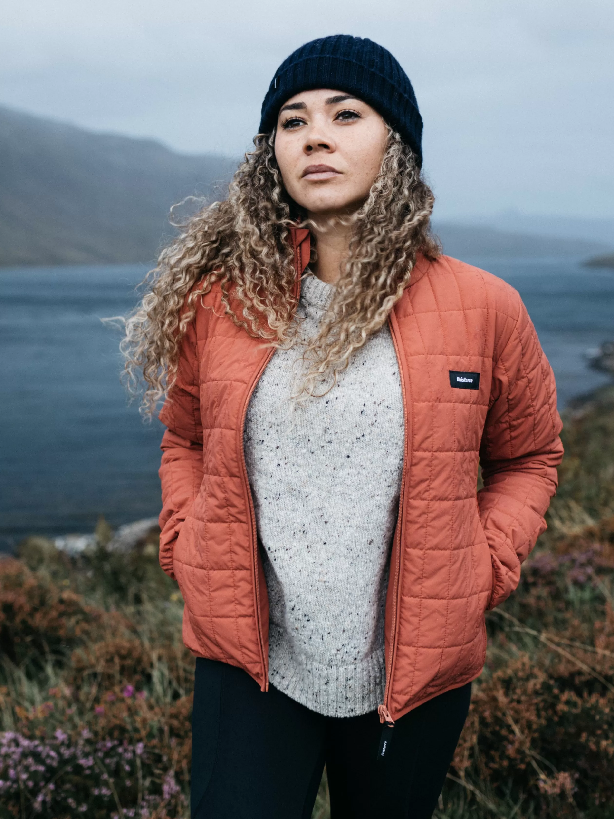 Finisterre Recycled polyester lightweight jacket in pink<Women Jackets, Coats & Gilets