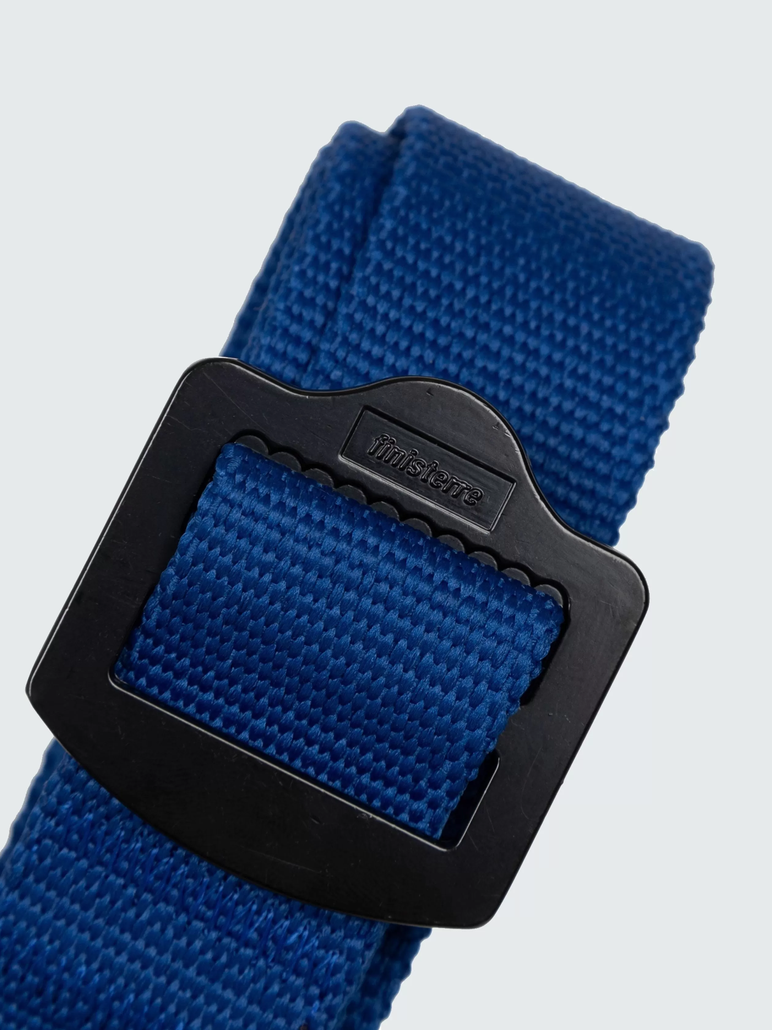 Finisterre Recycled webbing belt with metal buckle in Atlantic blue<Women Belts | Belts