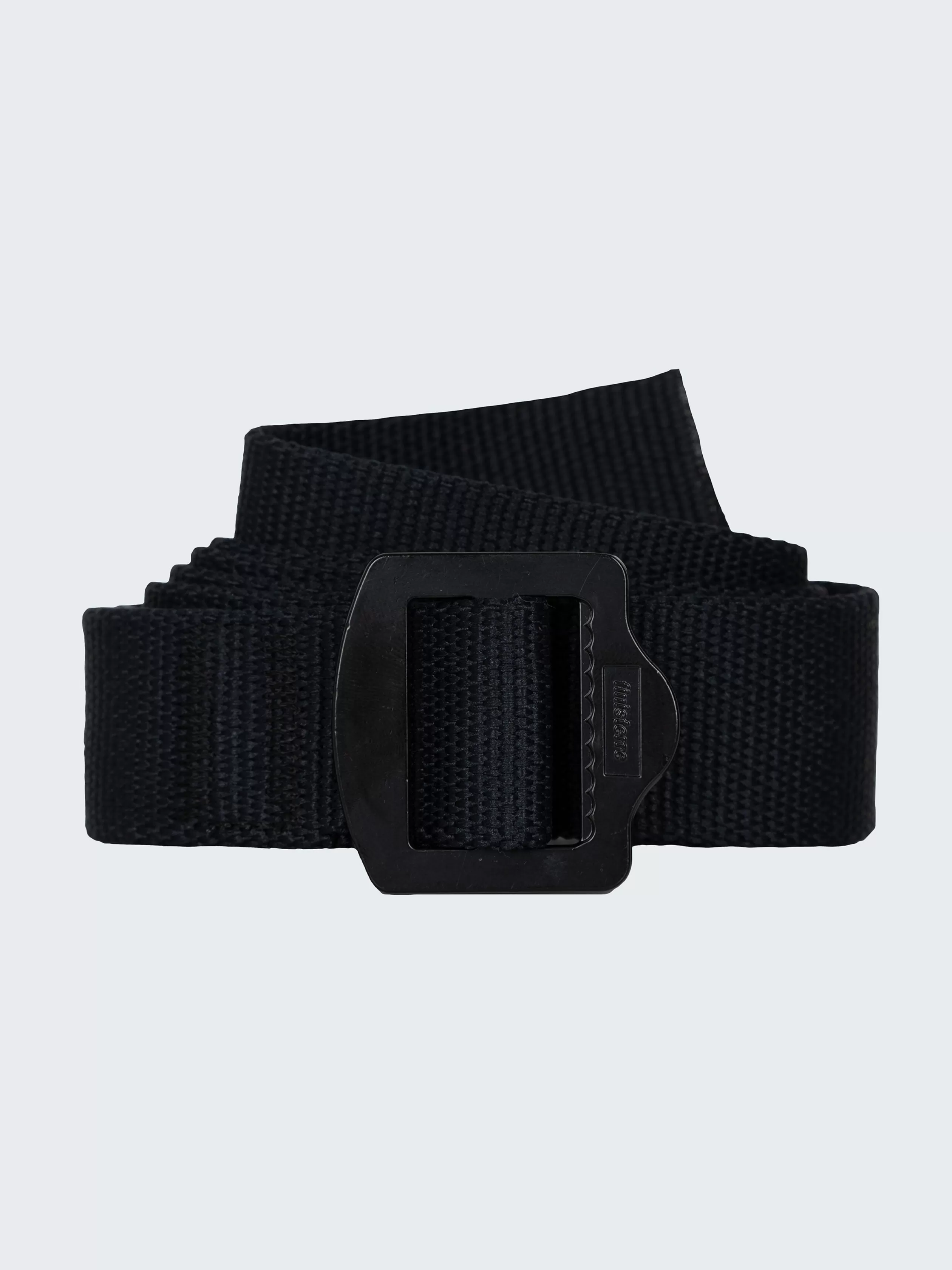 Finisterre Recycled webbing belt with metal buckle in black<Women Belts | Belts