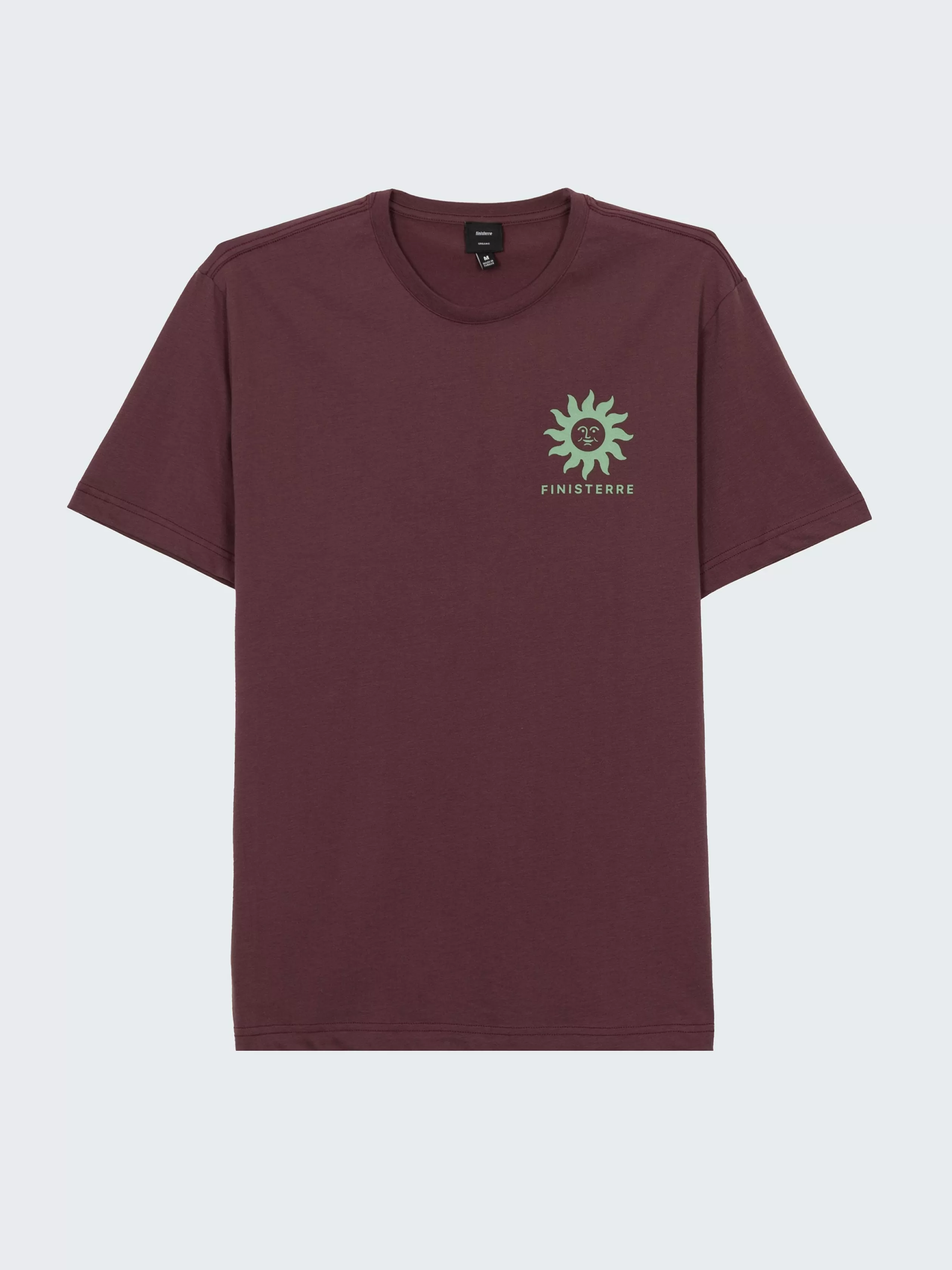 Finisterre Super-soft organic cotton t-shirt in fig leaf green< T-Shirts