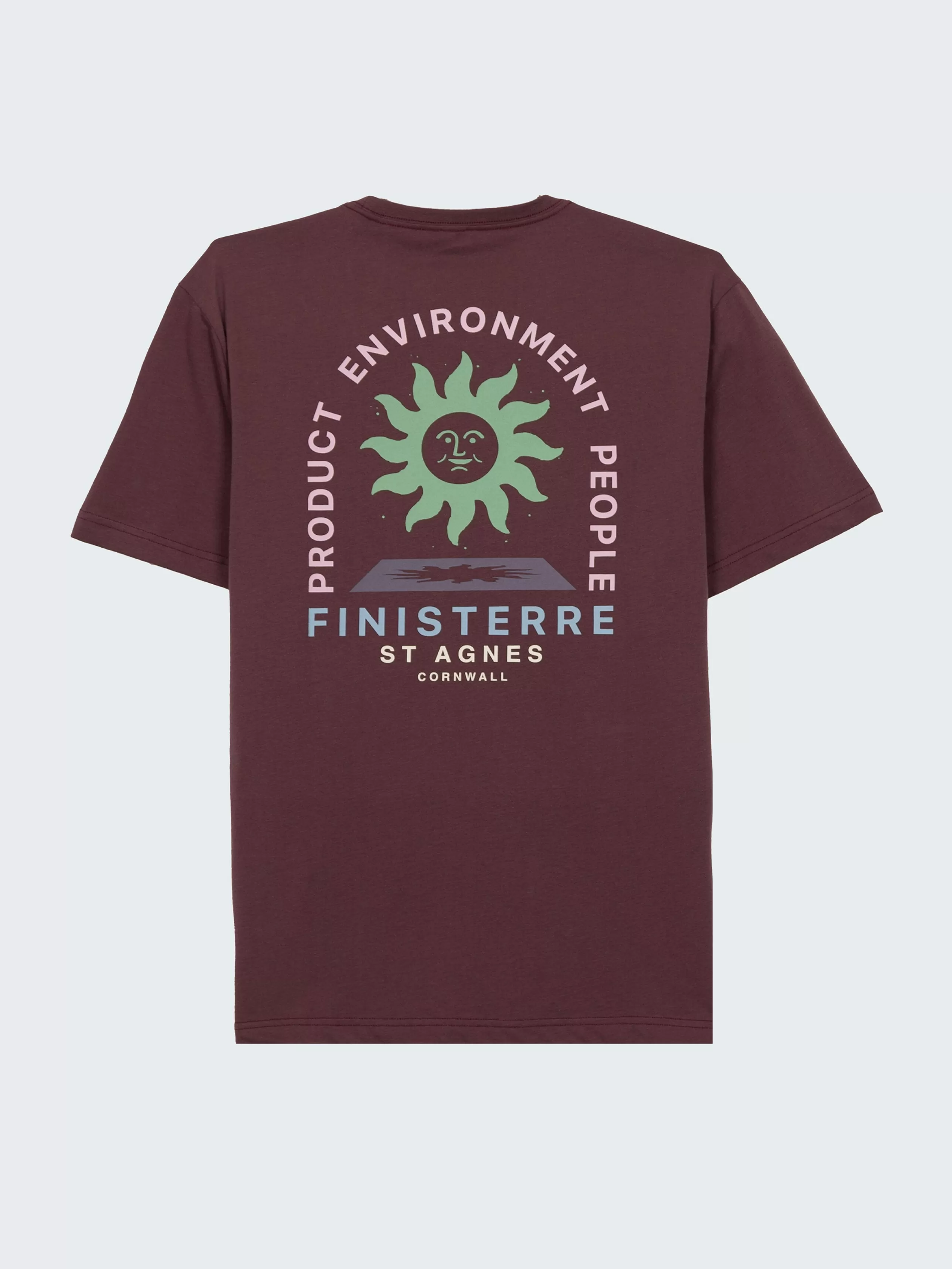 Finisterre Super-soft organic cotton t-shirt in fig leaf green< T-Shirts