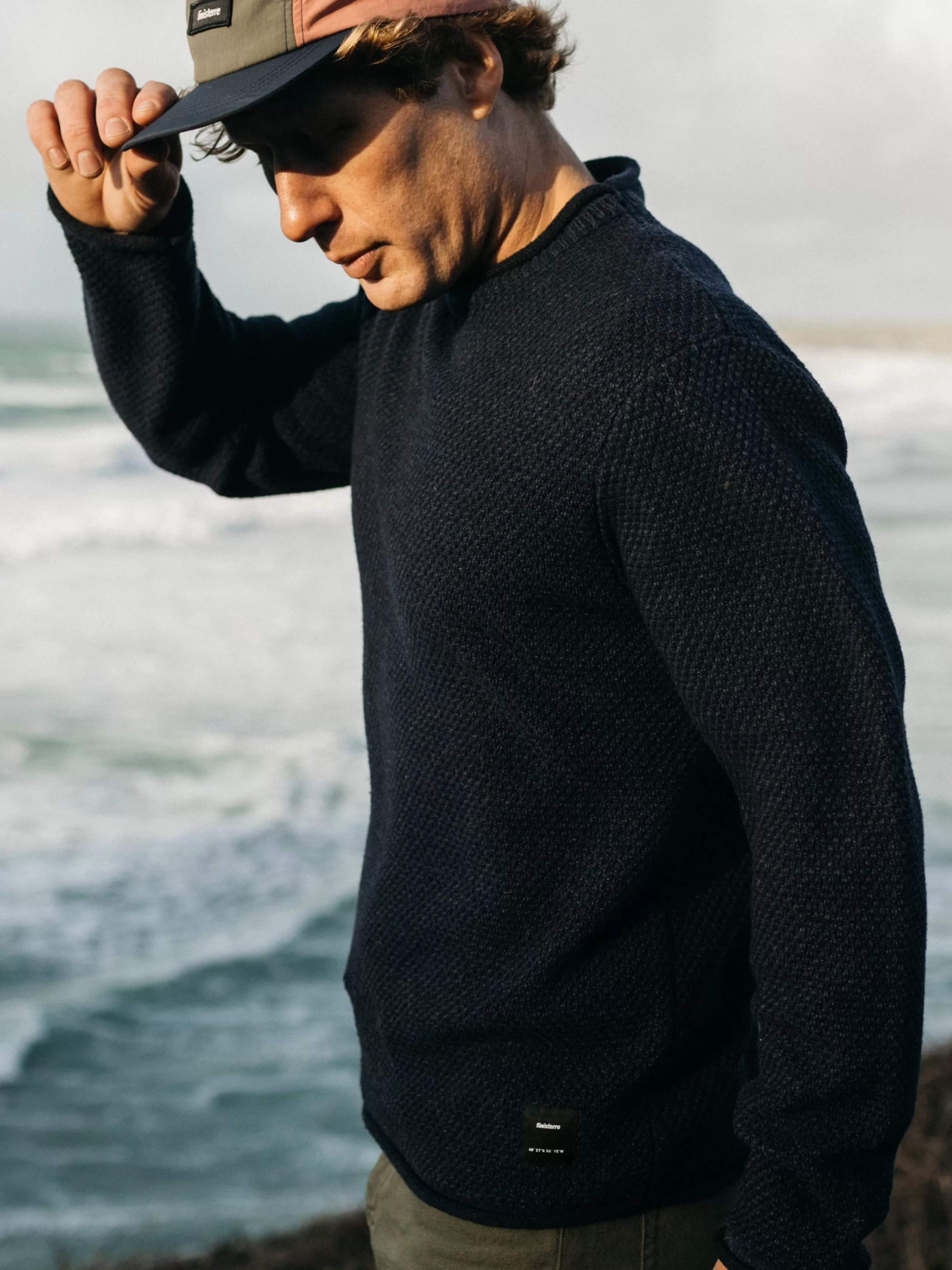 Finisterre Wool & CiCLO® recycled polyester jumper in < Knitwear | Bestsellers