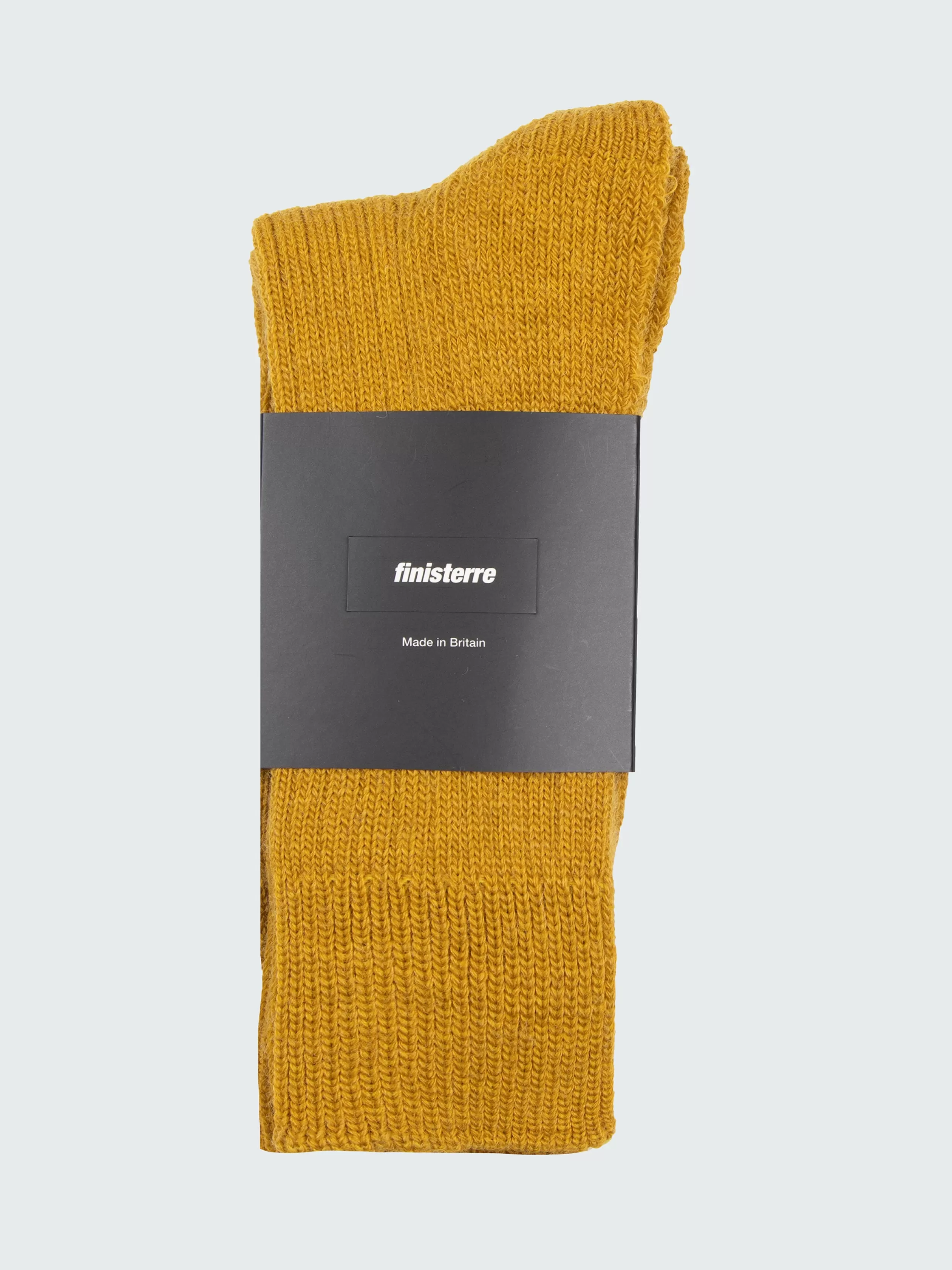 Finisterre Wool blend ribbed sock in yellow<Women Socks | Socks