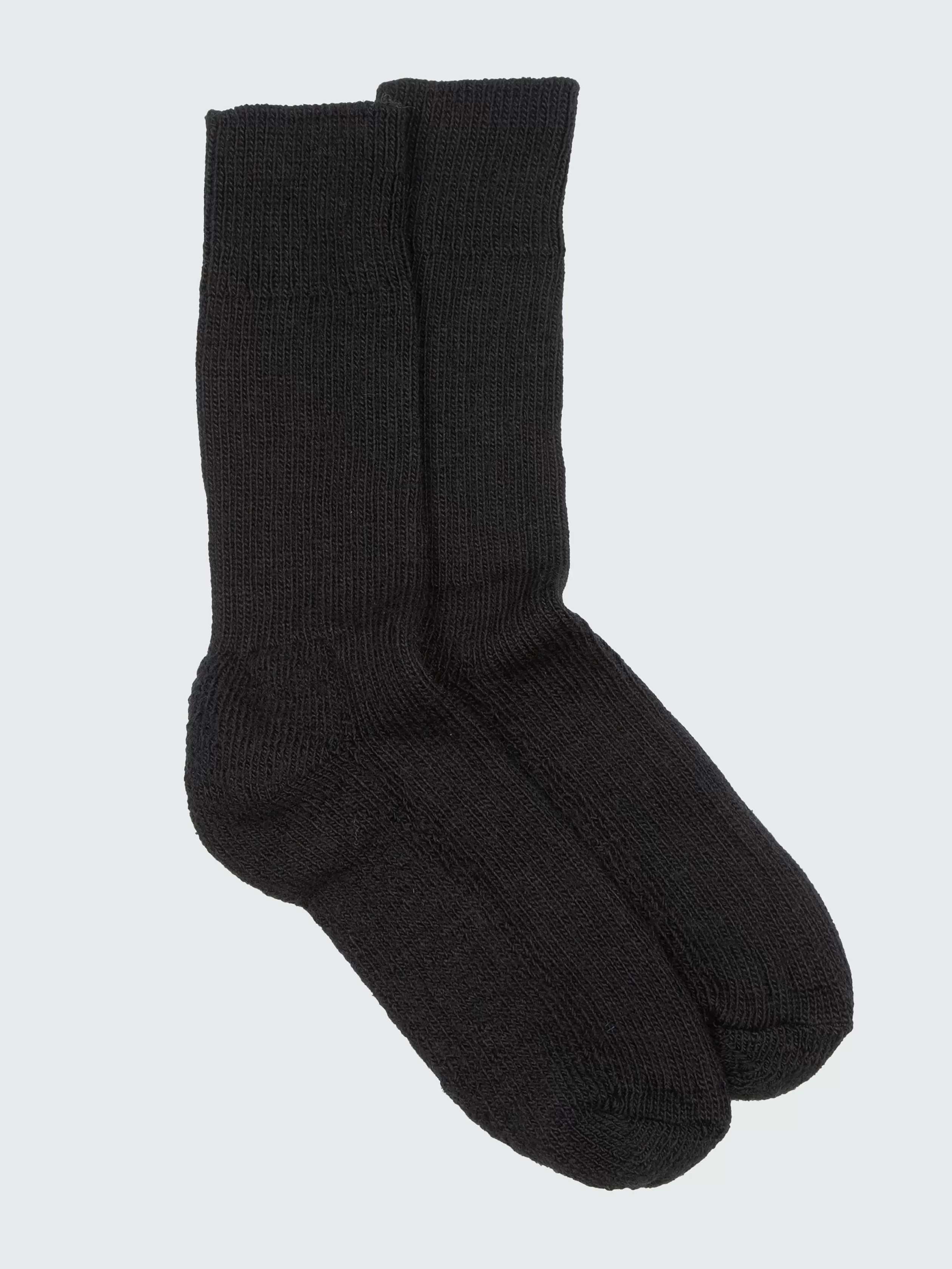 Finisterre Wool blend ribbed sock in black<Women Socks | Socks