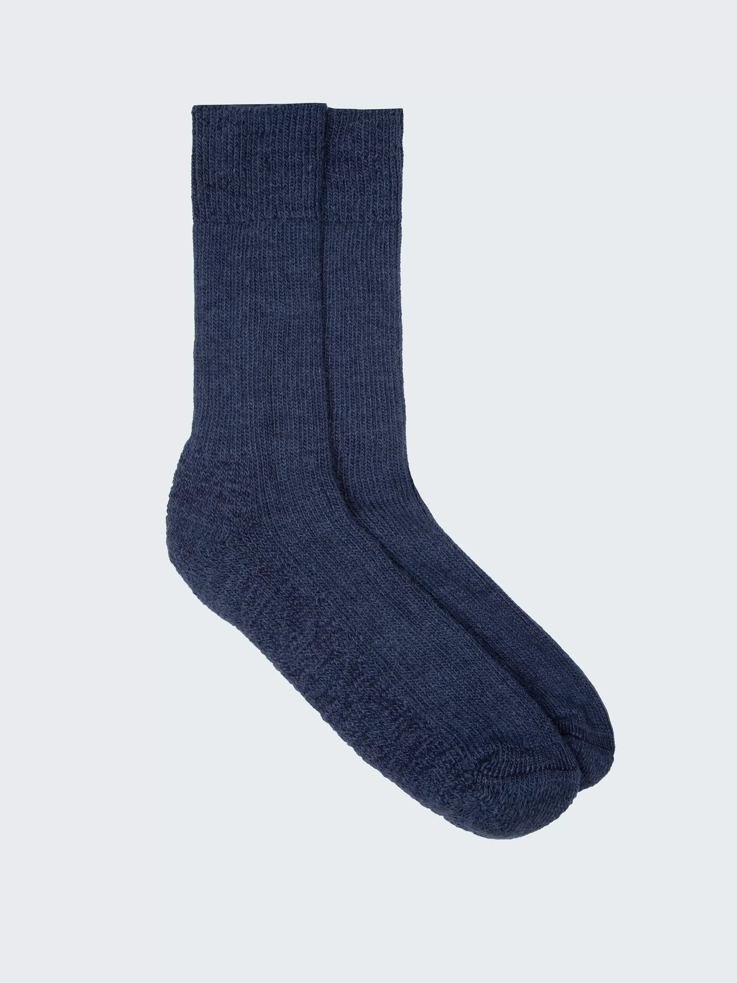 Finisterre Wool blend ribbed sock in navy<Women Socks | Socks