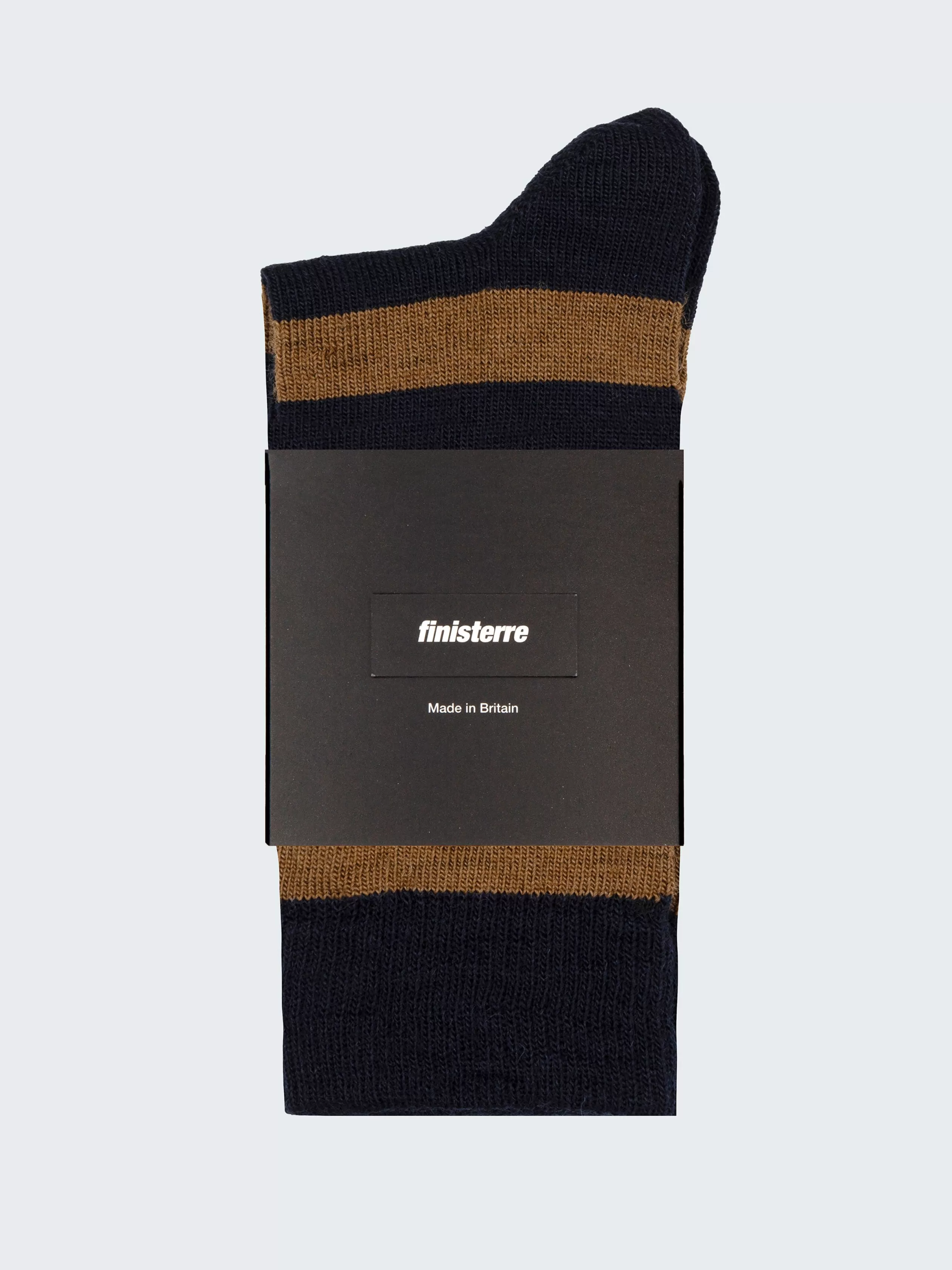 Finisterre Wool blend sock in navy and sable<Women Socks | Socks